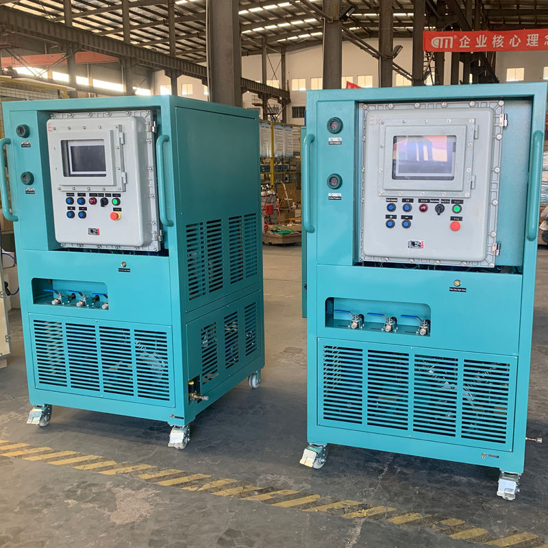 R410a R134a Refrigerant Reclaiming Machine Ac Recovery Pump Charging Equipment Reclaim System