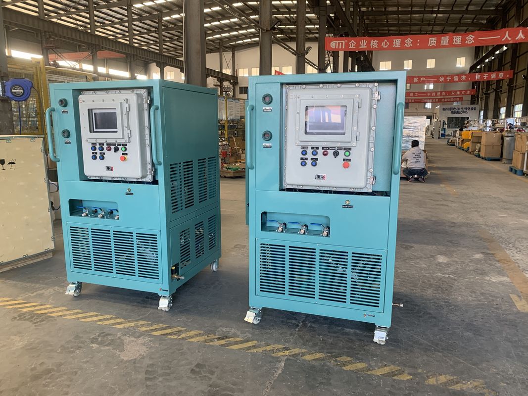 220V SS304 Compressor Refrigerant Reclaim Machine With 99% Oil Separate Effiency
