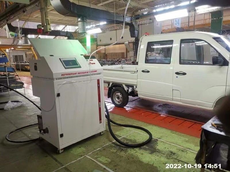 R22/R134A/R407C Filling Machine For Freon Gas Refrigeration Charge Machine R134a Recovery Unit CM86