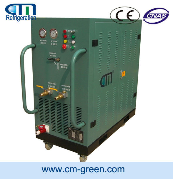 Gas Refrigerant R134a Recovery Recycling Machine For CFC/HCFC/HFC Refrigerants