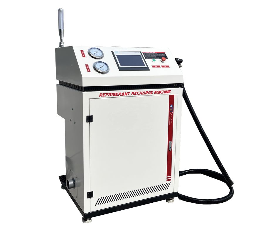 Fully Automatic CM8600 Refrigerant Charging Machine Refrigerator Recovery Filling Machine AC Charging Station