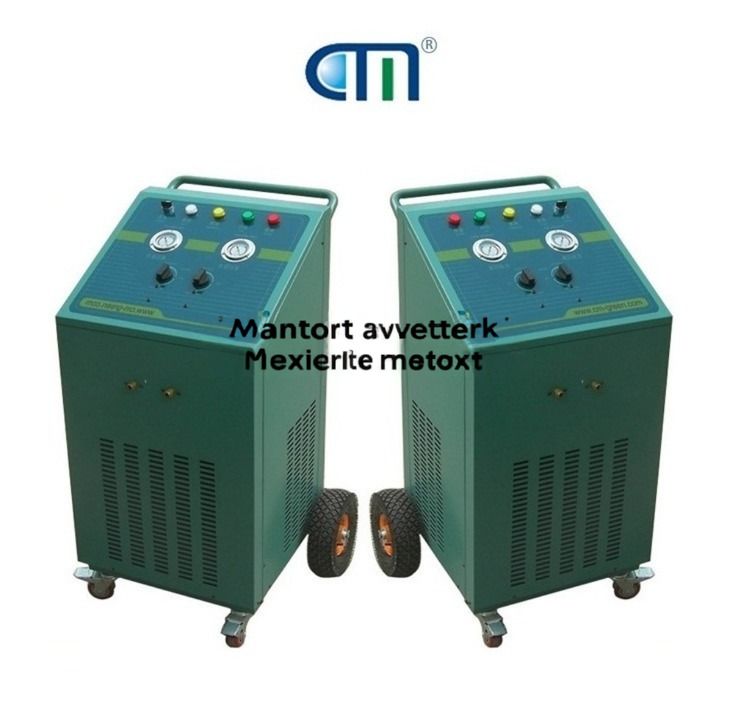 CM7000 HVAC Refrigerant Charing Recovery Station Freon Gas Refrigerant Recovery Pump