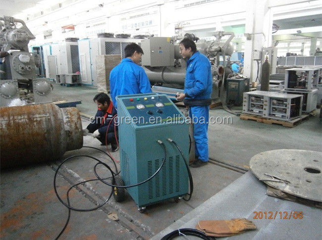 CM7000 HVAC Refrigerant Charing Recovery Station Freon Gas Refrigerant Recovery Pump