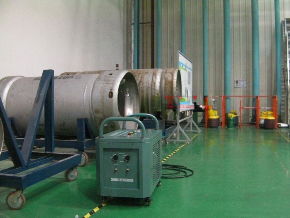 CM5000  Factory Price 2HP Oil Less Refrigerant Recovery System R22 R410a Recovery Charging Machine Ac Recharge Machine