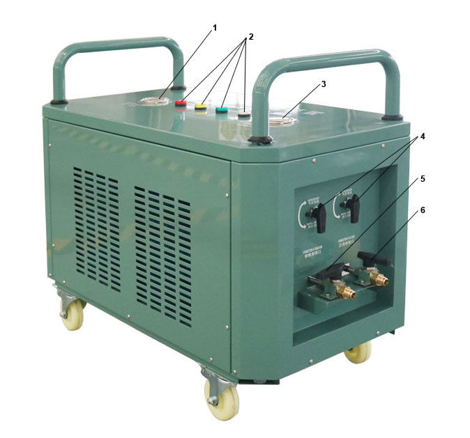R407C Recycle Refrigerant Recovery Recycling Machine CM5000