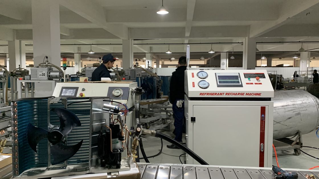 CM8600 Refrigerant Charging Machine R134a Filling System PLC Control Model