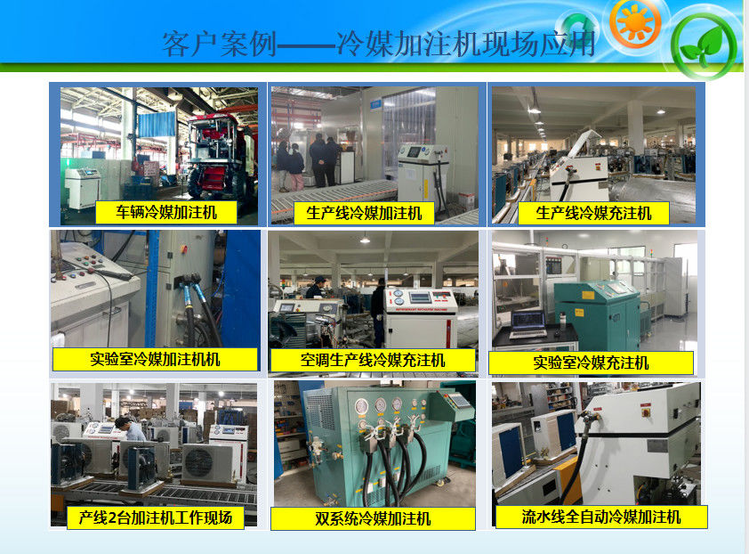 CM8600 AC/ chiller /ice cream machine refrigerant charging machine r134a r290 r410a filling system