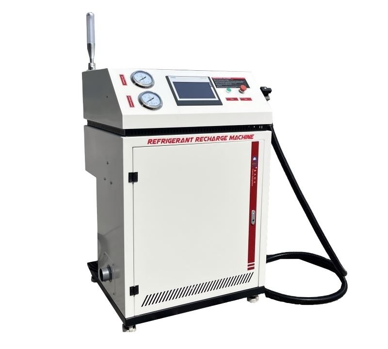 R134a R410a R404a R406a R22 Refrigerant Filling Station Unit For Assembly Production Line Refrigerator Ac Water Dispenser