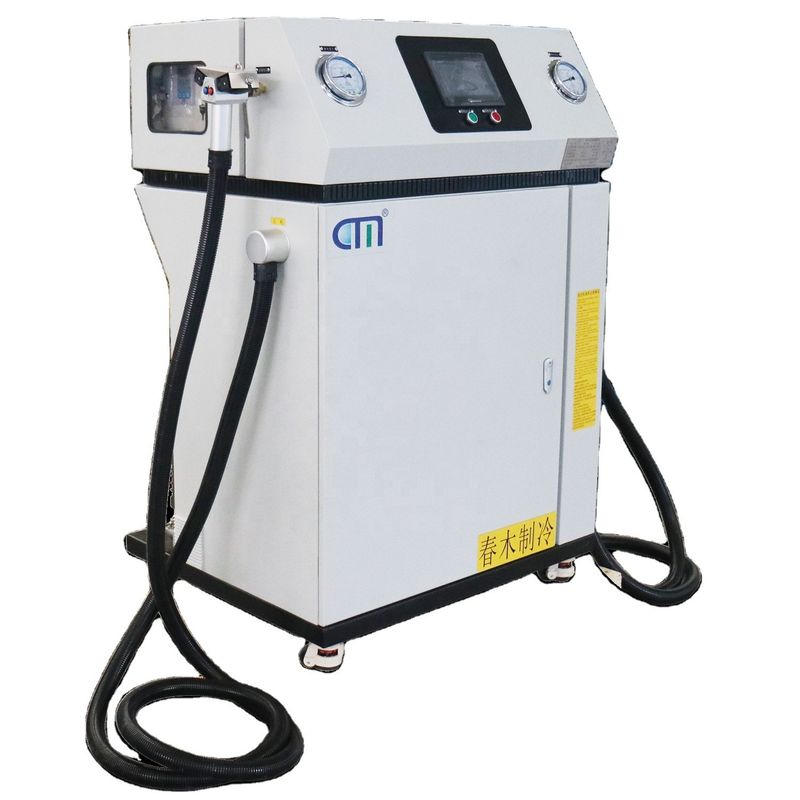 R134a Refrigerant Gas Double Gun And Charging System Highspeed Refrigerant Charging Machine