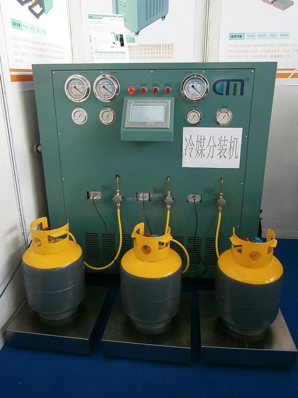 3 Stages Refrigerant Refilling Recharge Machine Freon Charging Vacuum System CM20a