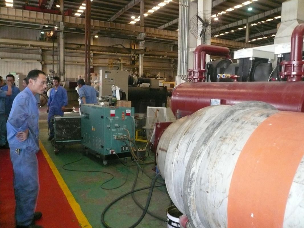 R134a R22 Refrigerant Charging Equipment Air Conditioning Freon Recovery Machine 5HP Recovery Charging Machine
