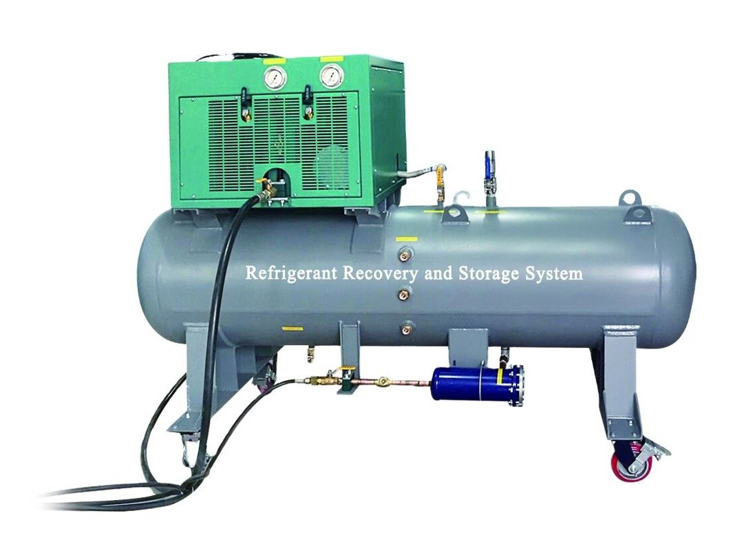 R410A R134A Freon Gas Refrigerant Recovery Equipment Screw Refrigeration Units Recovery Machine