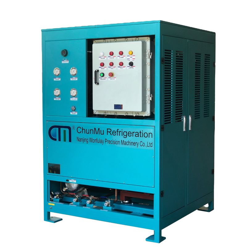 CM580 3-Stage Refrigerant Recovery Machine For Old Refrigeration Disassembly R134a R32 Freon Recovery Pump