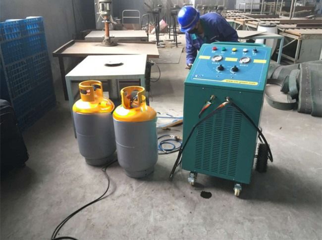3HP Oil Free Recovery Machine Self-Purging Design Refrigerant Reclaim System