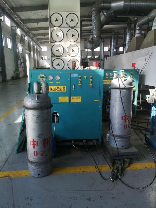 CM580 Refrigerant Recovery Machine For Recovery Liquid And Vapor Refrigerant From ISO Storage Tank