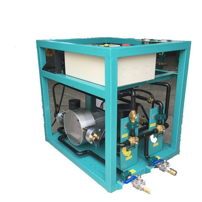 Low Pressure R245FA R1233ZD Recharge Recovery Machine Refrigerant Reclaim System