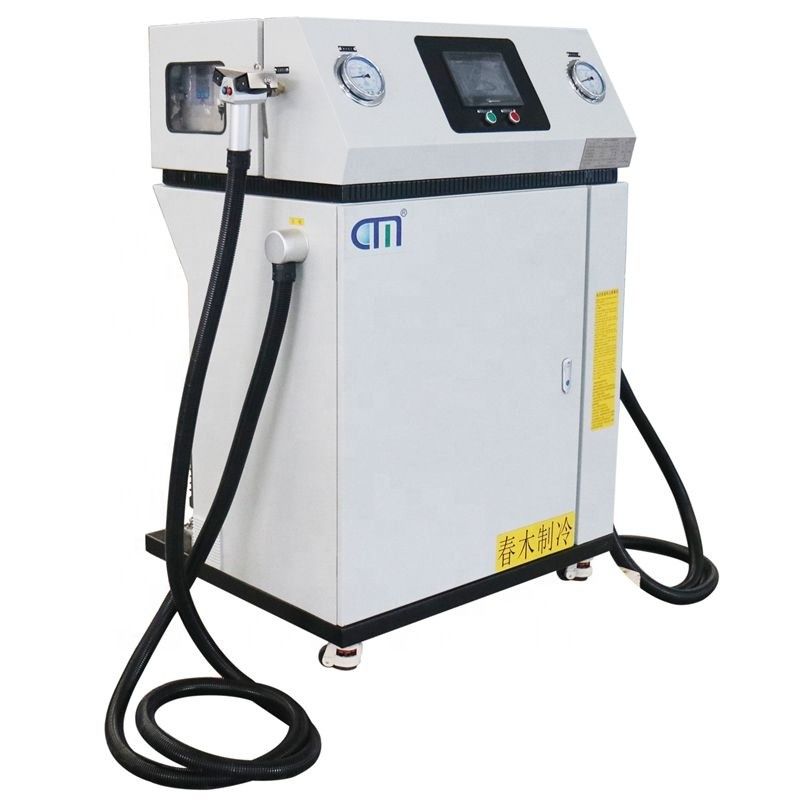 Refrigerant Charging Station R134 R410 Refrigerant Gas Charging Filling Machine Equipment Tools