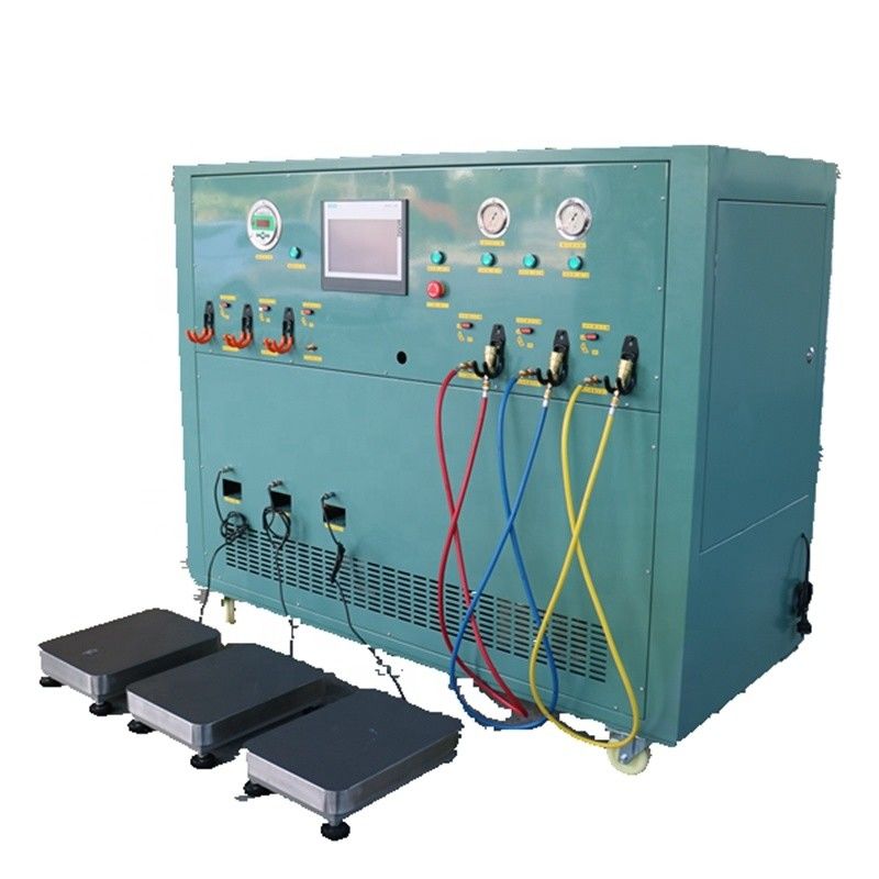 CM20A Single-Stage Refrigerant Recovery Filling System R134a R404a Recovery Charging Machine Ac Recharge Machine