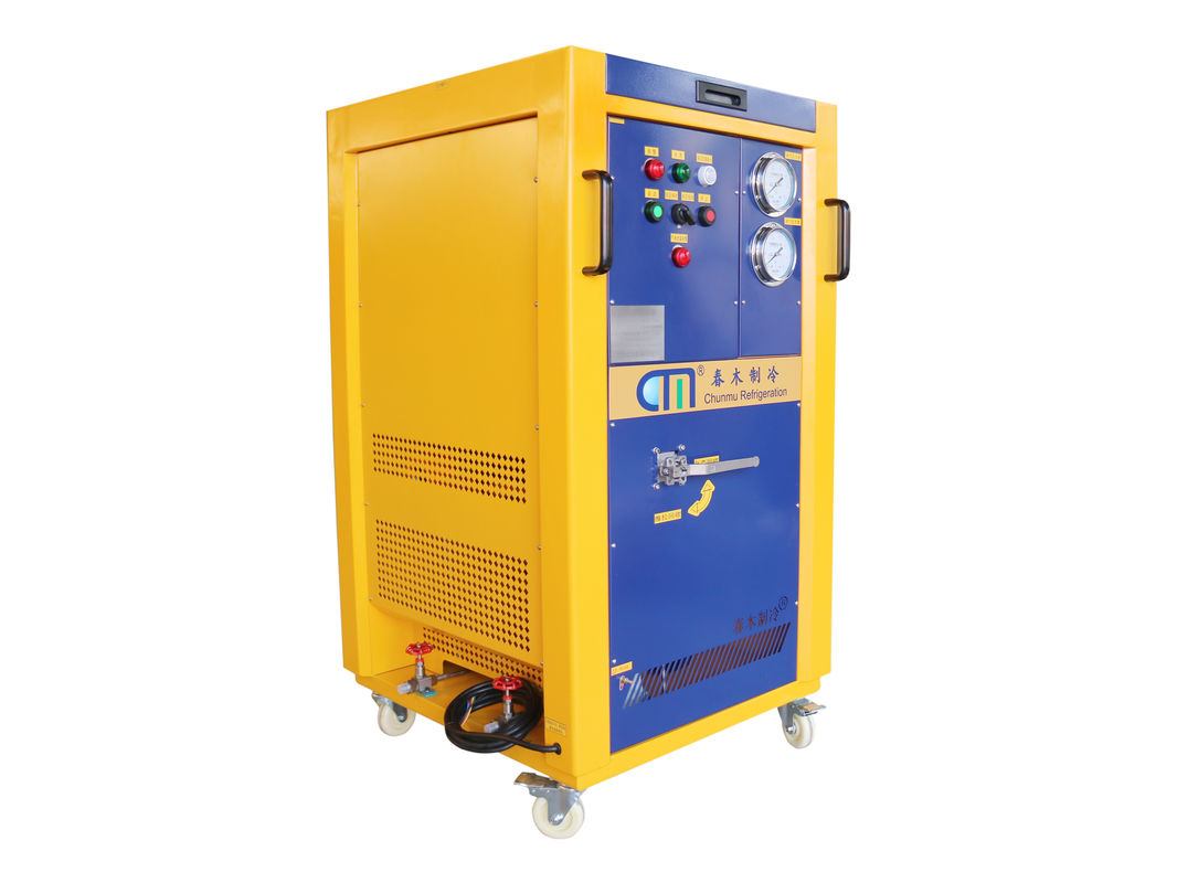 Explosion Proof Ac Freon Recycling Charging Machine Refrigerant Recovery Unit