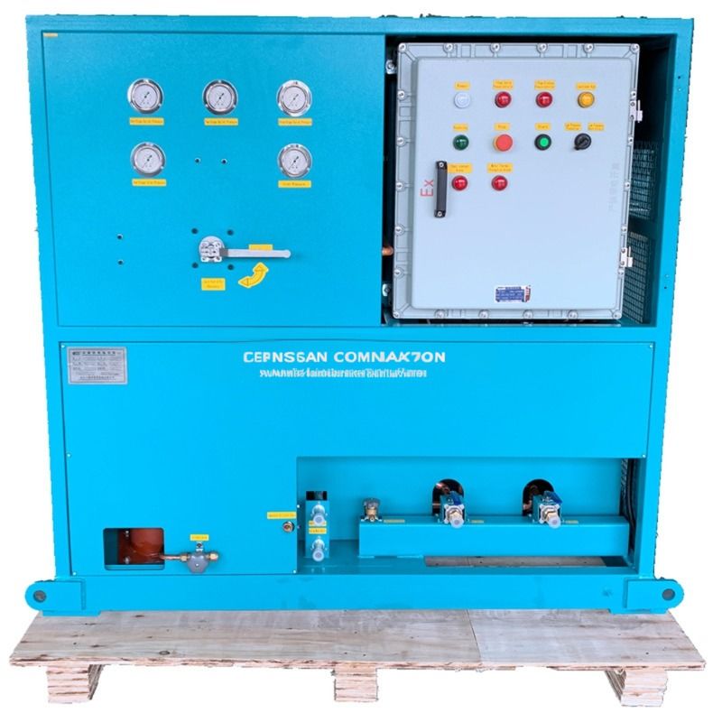 Refrigerant ISO Tank Vapor Recovery System Fast Speed  AC R32 R134a Recovery Recharge Machine Gas Recovery Charging Machine