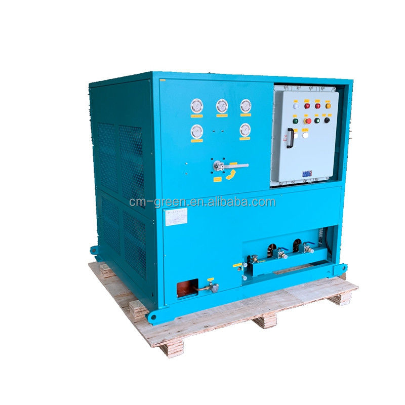 Refrigerant ISO Tank Vapor Recovery System Fast Speed  AC R32 R134a Recovery Recharge Machine Gas Recovery Charging Machine