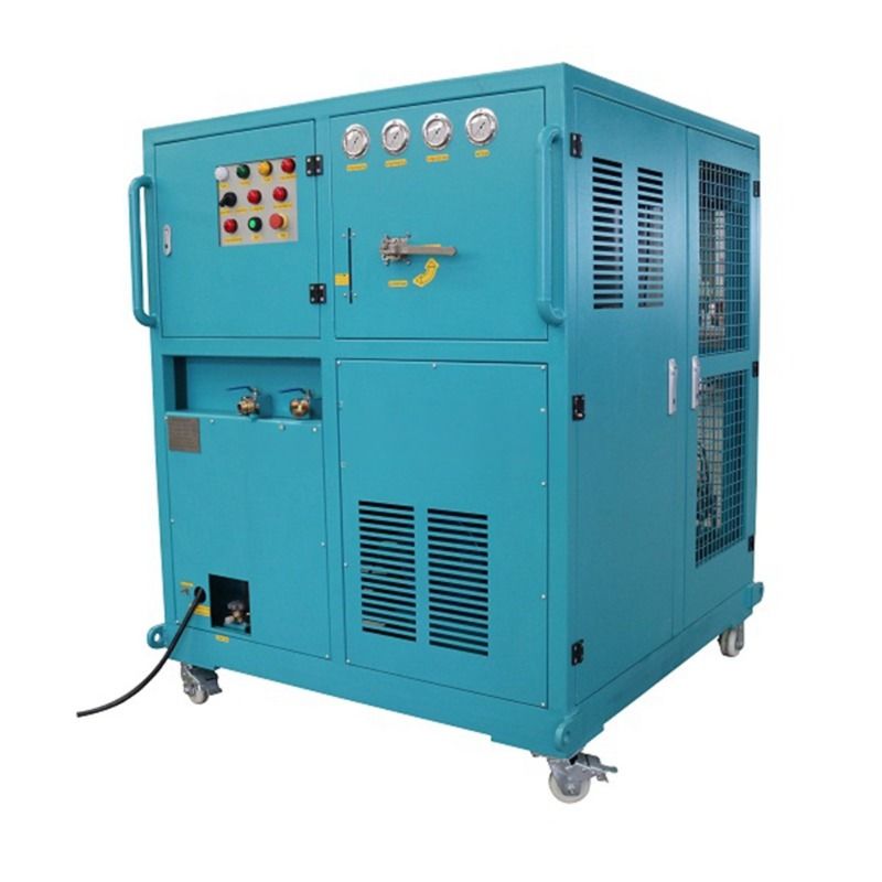 Refrigerant ISO Tank Vapor Recovery System Fast Speed  AC R32 R134a Recovery Recharge Machine Gas Recovery Charging Machine