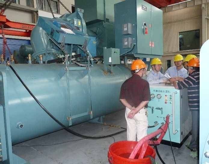 Industrial Refrigerant Recovery Charging Machine 7HP AC Recovery System Centrifugal Units Recycling Recharge Machine
