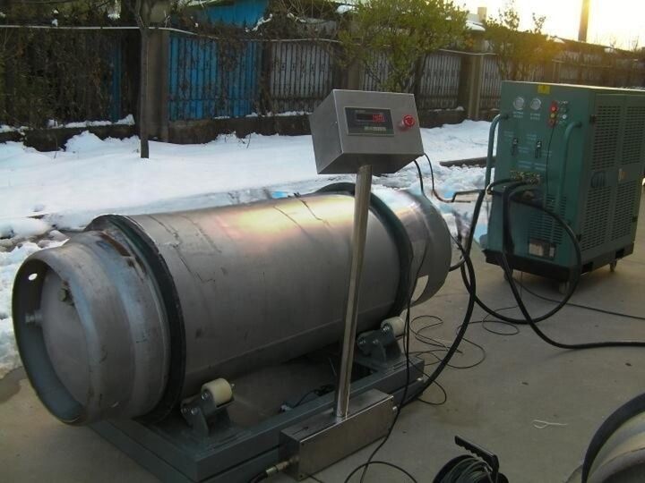 Industrial Refrigerant Recovery Charging Machine 7HP AC Recovery System Centrifugal Units Recycling Recharge Machine
