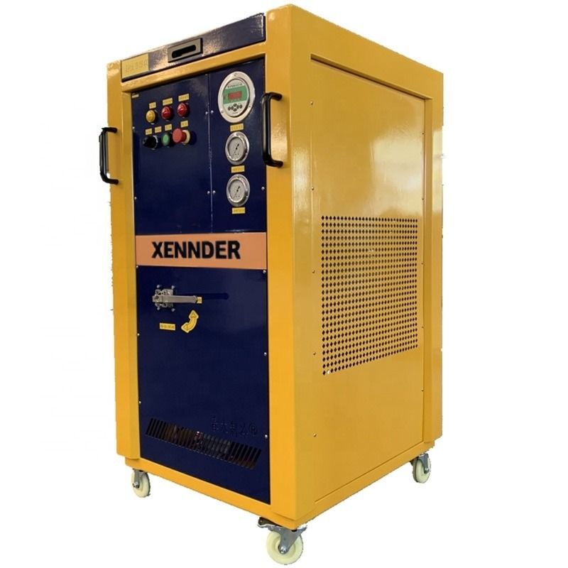 CM-V400 Explosion Proof Vapor Recovery Machine R290 R600  4HP Recovery System Refrigerant Reccharge Charging Machine