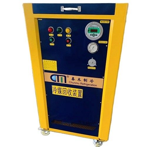 4HP Oil Less Refrigerant Recovery Charging Machine R290 R600a R32 Recovery System AC Recharge Machine