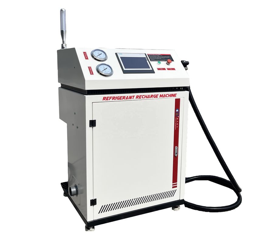 Fully Automatic Flammable Hydrocarbon Refrigerant Recycling Ac Gas Charging Machine R32 R290 Recovery Recharge Machine