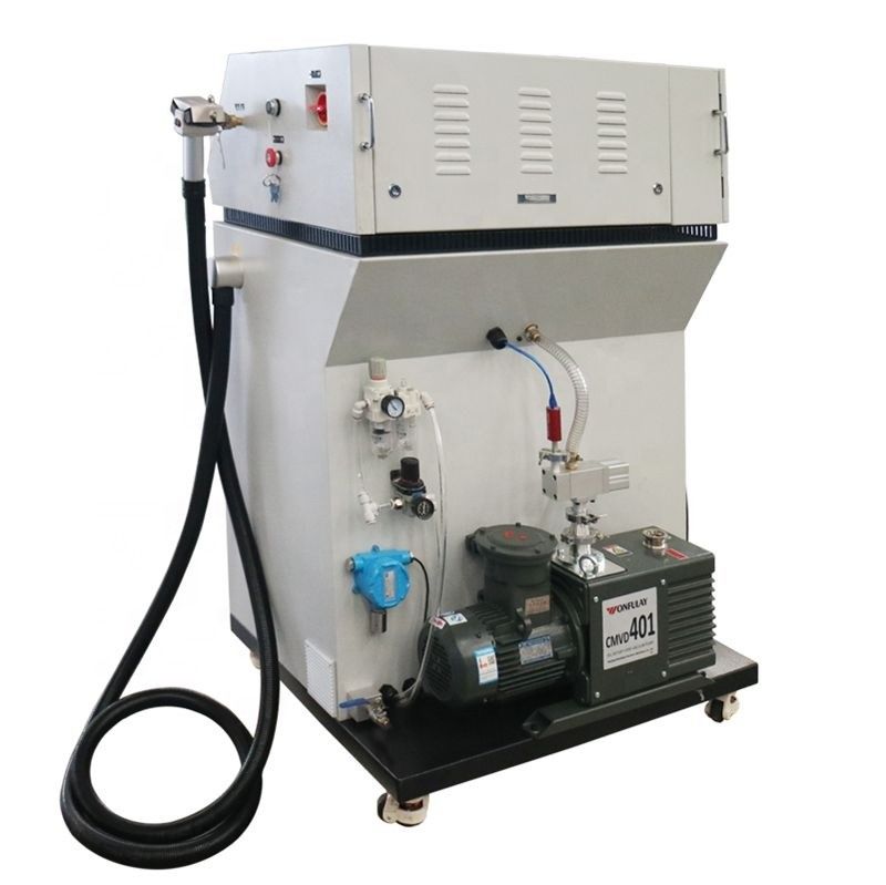 Automatic Refrigerant Dual Charging System Liquid Gas Charging Machine Refrigerant Recovery Recharge Station