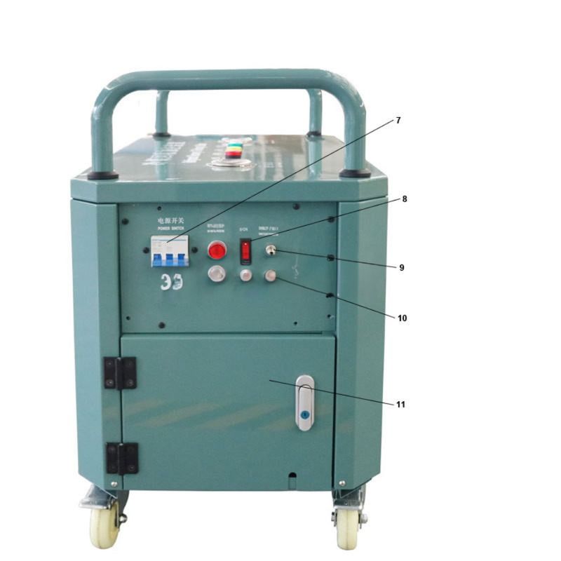 AC Gas Recovery Machine R22 R410a Chiller Repair Refrigerant Recovery Machine Best Price For Sale