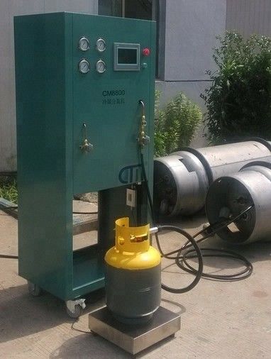 R410a Freon Filling Station Car Ac Gas Filling Refrigerant Charging Machine