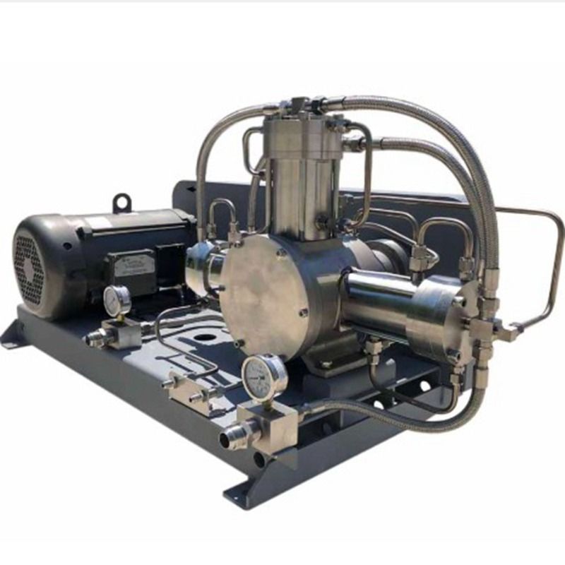 Freon Pumping Station Aircon Recovery Refrigerant Butane Propane Extraction Pump