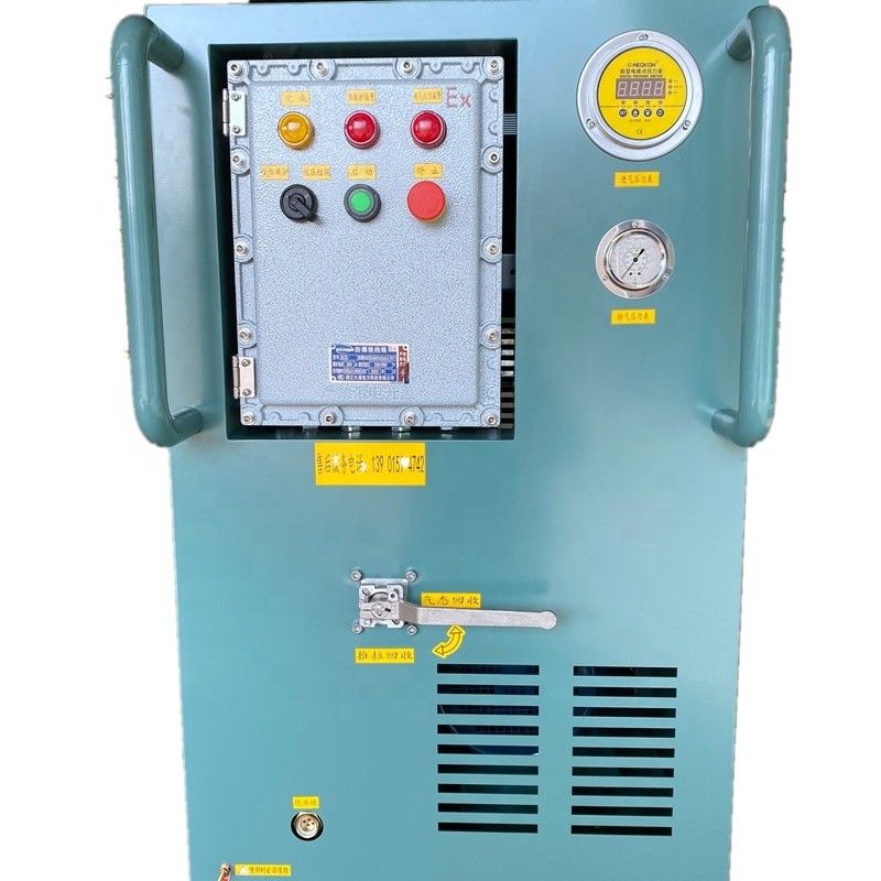 ATEX 4HP Refrigerant Recovery Unit Explosion Proof Vapor Recovery Recharge Machine Air Conditioning AC Charging Machine