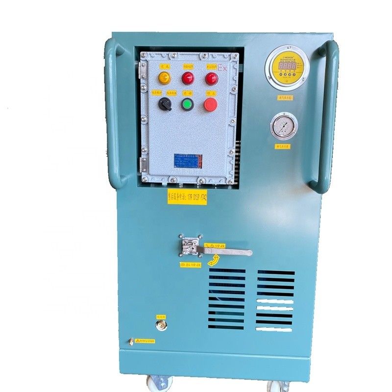 ATEX 4HP Refrigerant Recovery Unit Explosion Proof Vapor Recovery Recharge Machine Air Conditioning AC Charging Machine