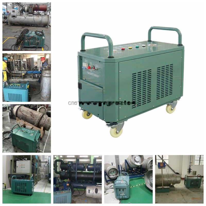 2HP Freon Recovery Machine R134a Refrigerant Vapor Recovery Charging Machine Ac Recycling Charging Equipment