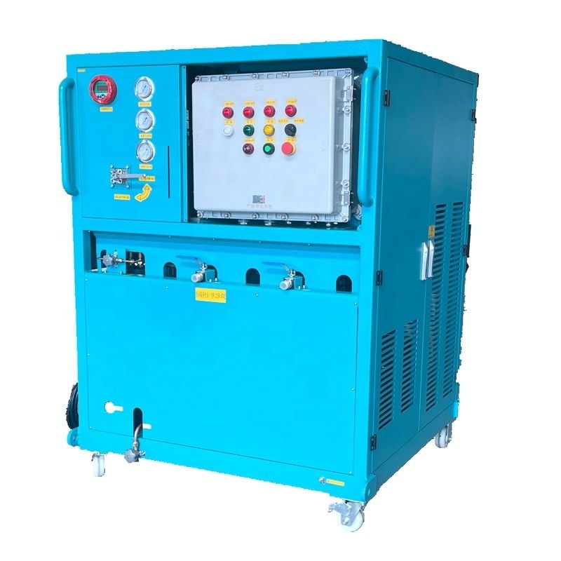 Factory Price Of  Refrigerant Recovery Charging Machine R134a R410a Freon Recovery Machine Ac Charging Equipment