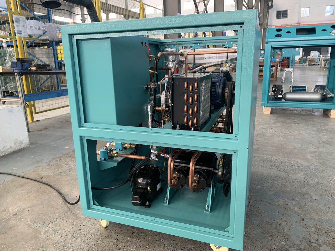 R123 R245fa R1233zd Oil Free Compressor Refrigerant Charge Station For Hvac Refrigerant Charging Equipment