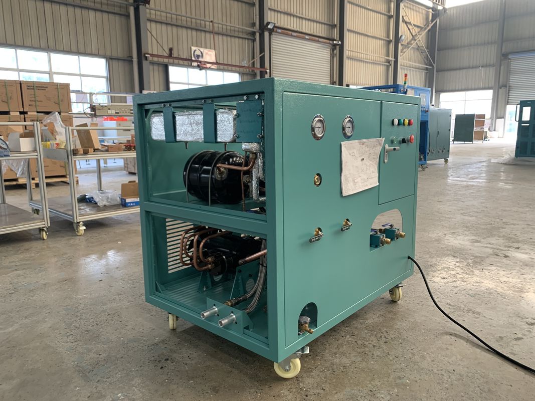 R123 R245fa R1233zd Oil Free Compressor Refrigerant Charge Station For Hvac Refrigerant Charging Equipment