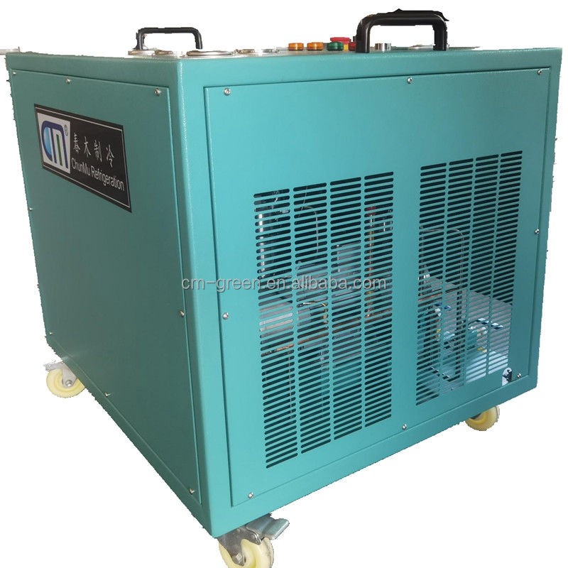 4HP R22 Freon Recovery Machine Air Conditioner Refrigerant Charging Equipment Ac Recovery Charging Machine