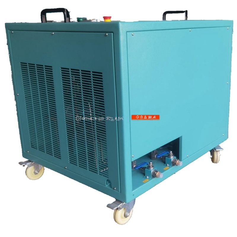 4HP R22 Freon Recovery Machine Air Conditioner Refrigerant Charging Equipment Ac Recovery Charging Machine