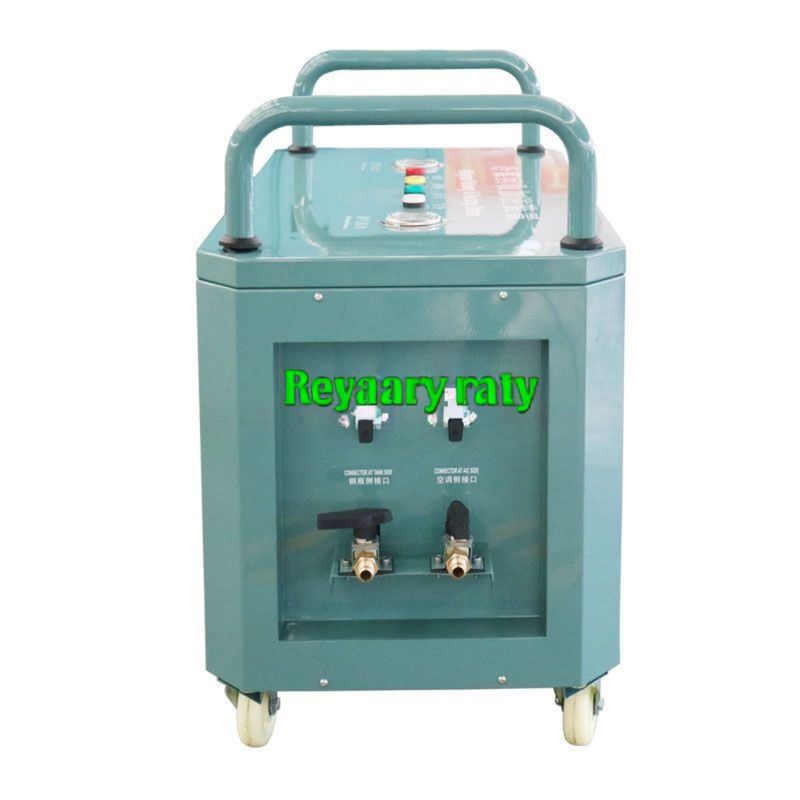 2HP Chiller Freon Recovery Machine Central Ac Refrigerant Charging Equipment Air Conditioning Recovery Charging Machine