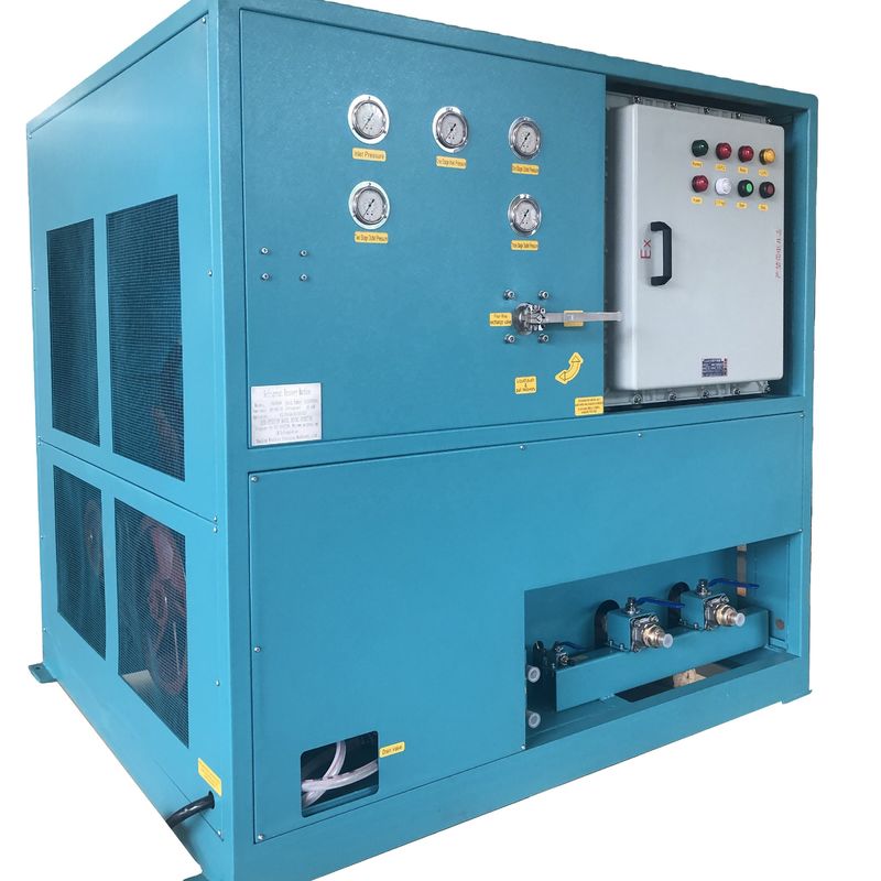R600 Refrigerant Gas Recovery Station Estaioe De Recuperacion De Gas 25hp R290 Charging Station Station De Charge Au
