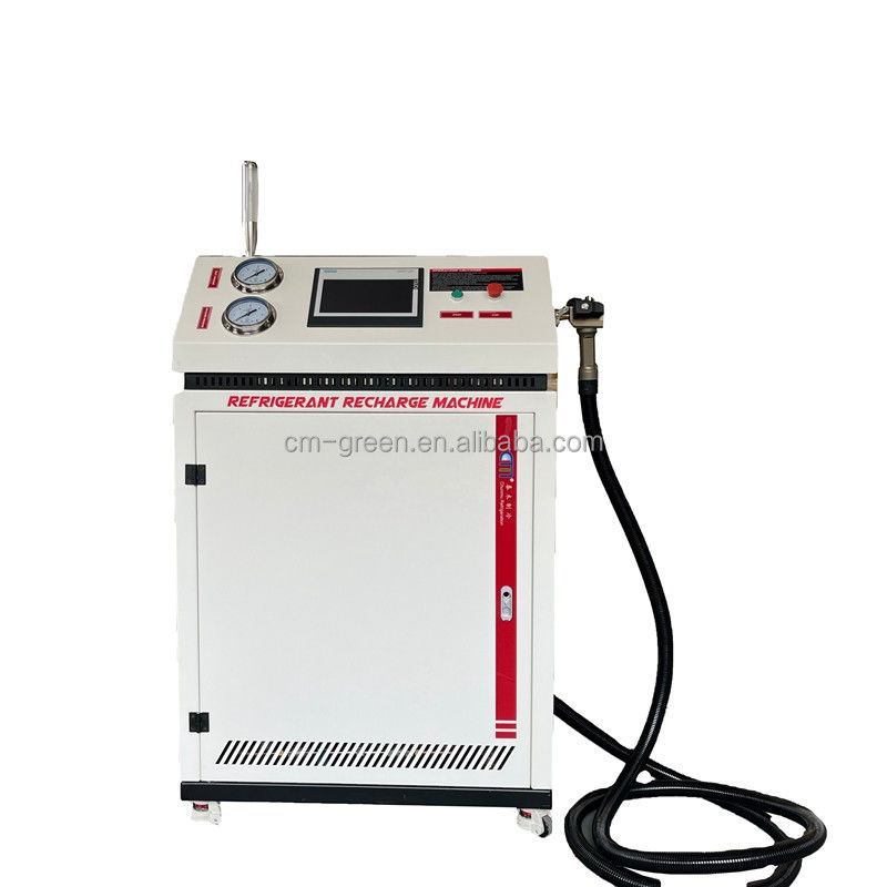 Air Conditioning Refrigerant Recovery Ac Recharge Machine R134a Recovery Pump Fully Automatic Charging Machine