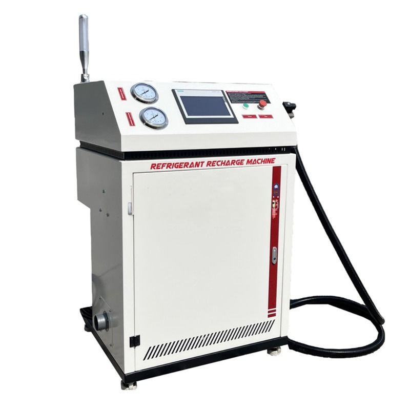 Air Conditioning Refrigerant Recovery Ac Recharge Machine R134a Recovery Pump Fully Automatic Charging Machine