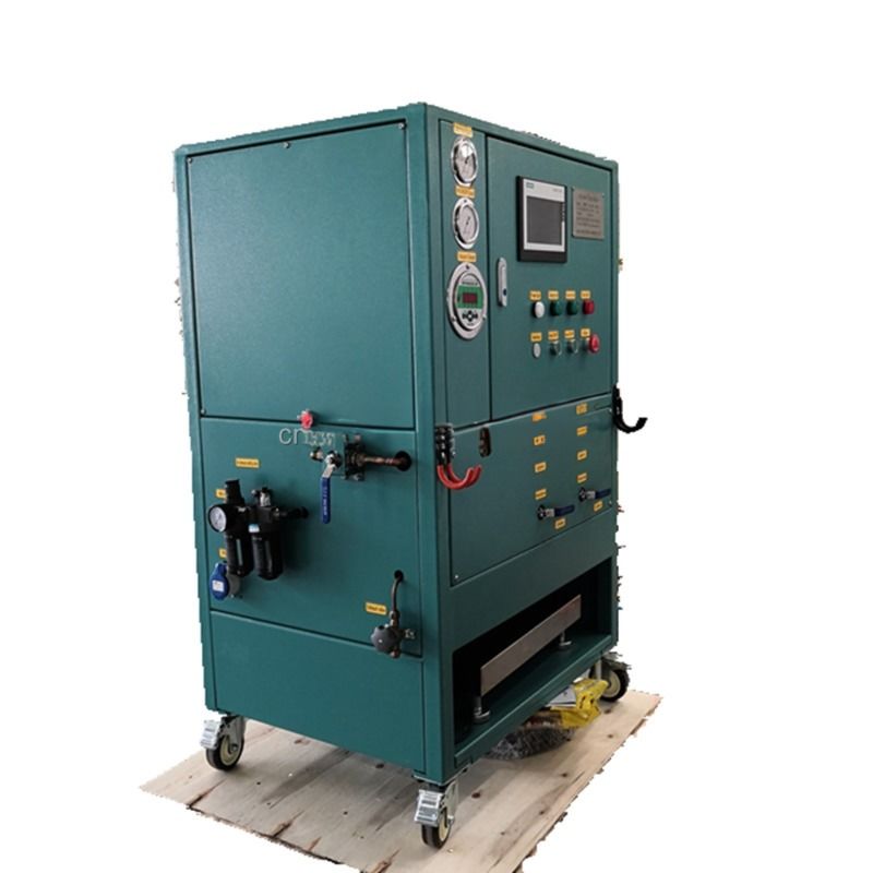 R404a Refrigerant Filling Recovery System Oil Less Ac Recovery Machine Refrigerant Ac Split Gas Charging Machine