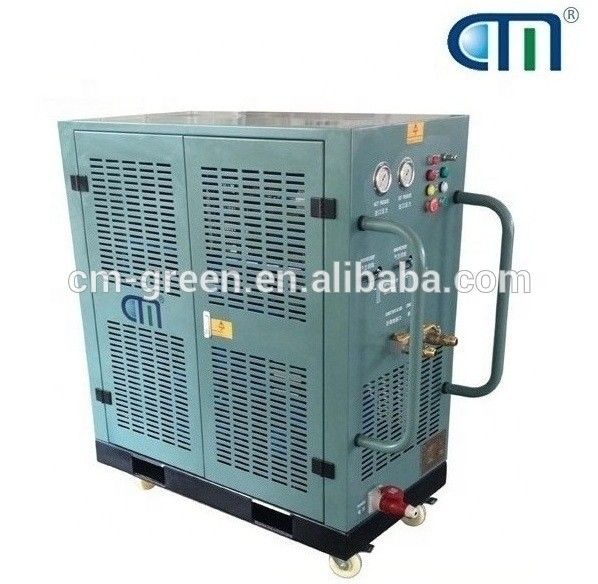 5HP refrigerant gas recovery charging machine air conditioner oil less recovery pump R134a R22ISO tank recovery unit