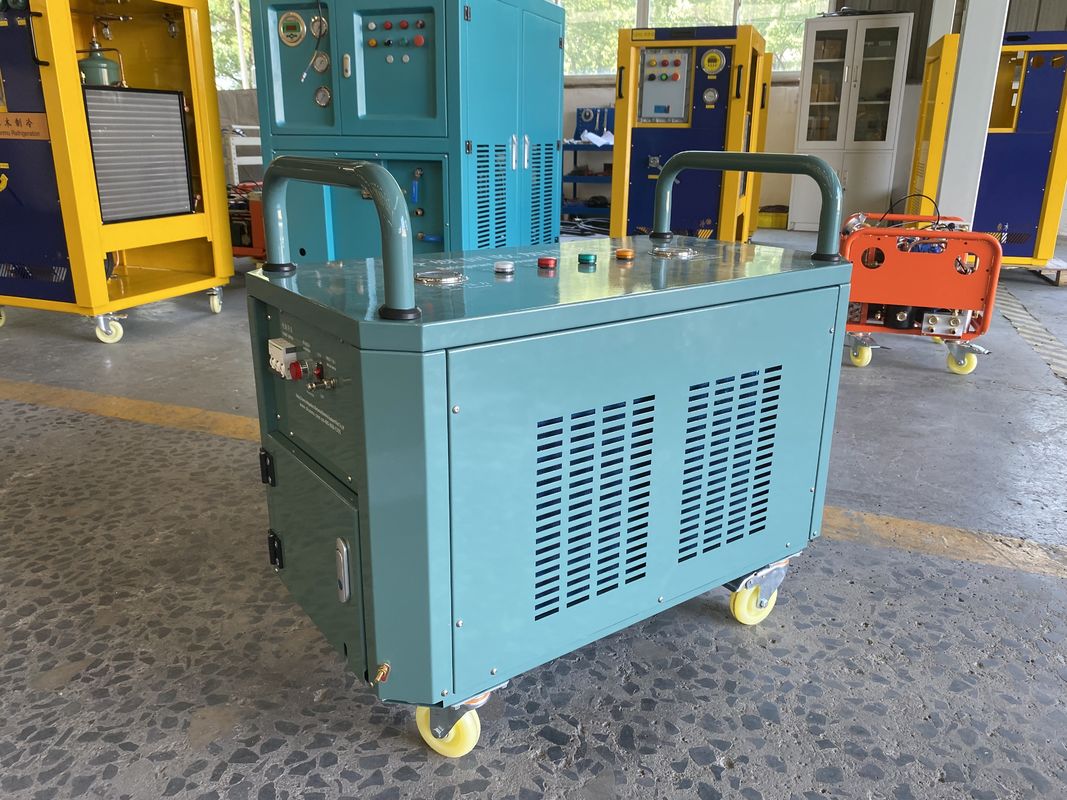 Gas Freon R134a R22 Recovery Unit Air Conditioning Freon Recovery Machine 2HP Refrigerant Recovery Machine